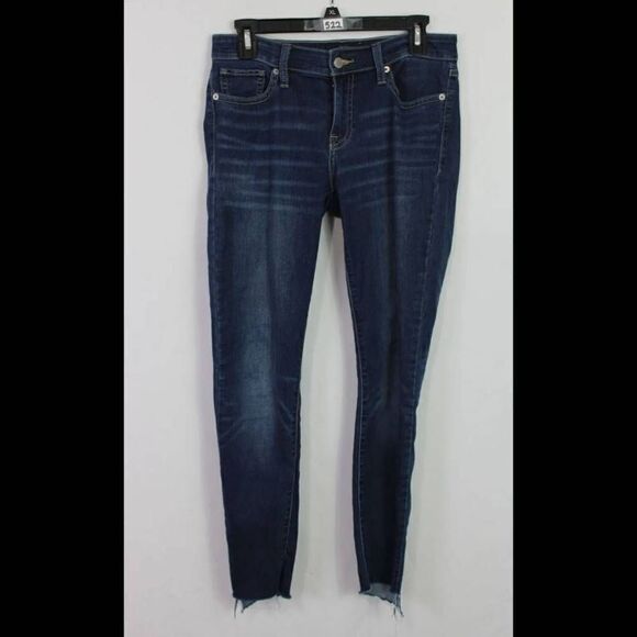 Lucky Brand Women's Denim Stella Skinny Raw Hem Size 6/28 - Picture 1 of 9